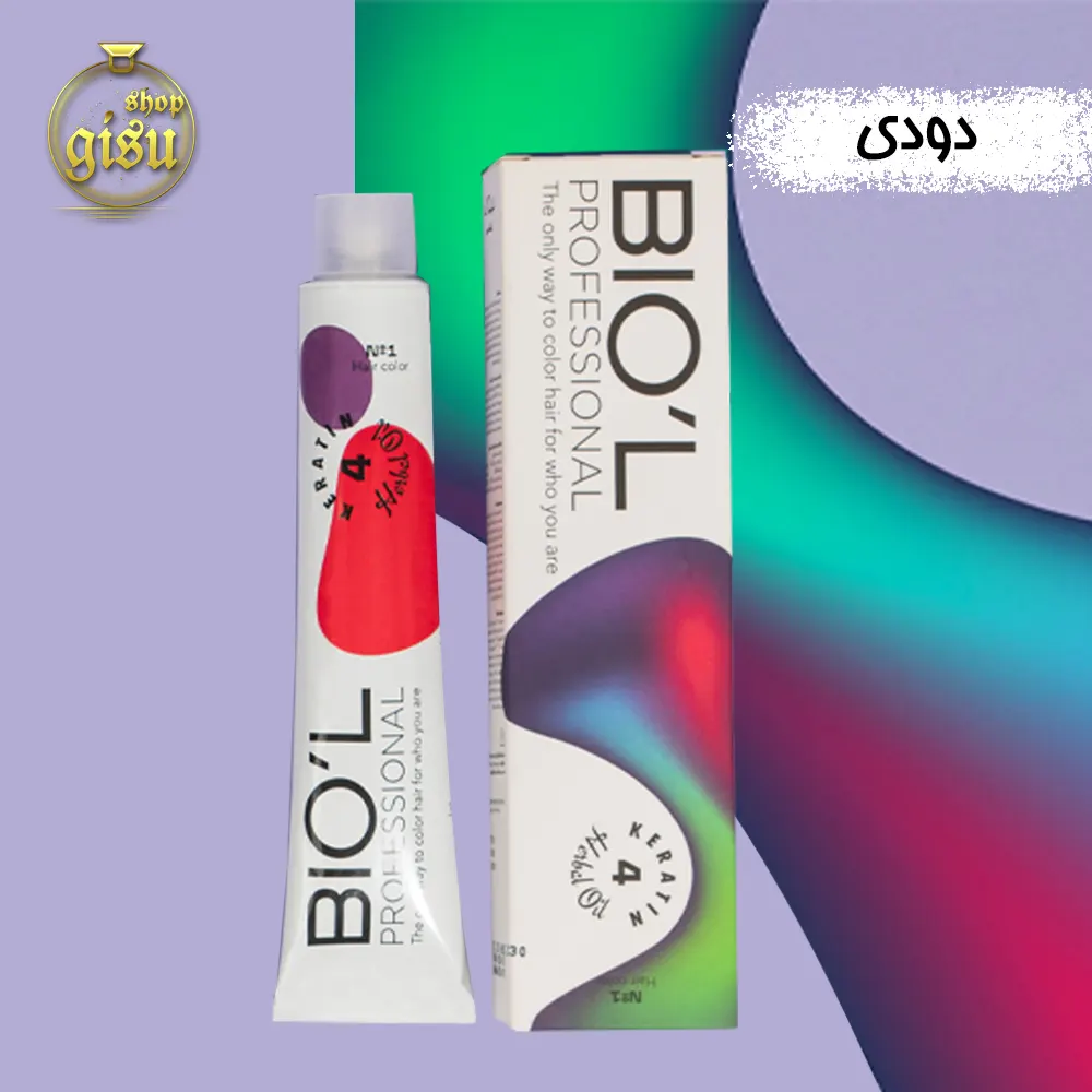 رنگ مو دودی بیول (BIOL) حجم 100ml