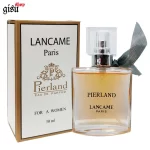 ادکلن لانکوم (Lancome La Vie Est Belle) با شیشه شفاف و رنگ عطر زرد رنگ همراه با جعبه