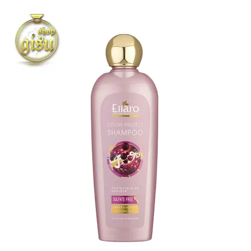 شامپو فاقد سولفات الارو مناسب موهای خشک و رنگ شده(Ellaro Color Protect Shampoo)