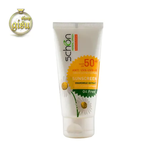 ضد آفتاب بی رنگ SPF50 پوست چرب (schon)