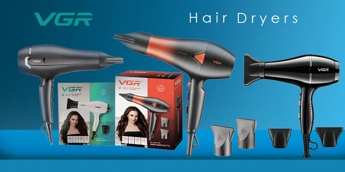 سشوار وی جی آر VGR مدل V-455