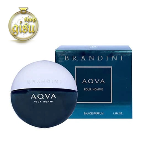 عطر جیبی مردانه آکوا پور هوم Aqva Pour Homme (مشکی) برندینی Brandini | حجم 33 میل