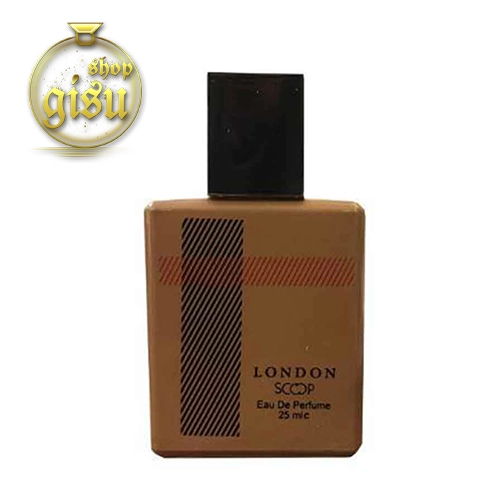 عطر جیبی مردانه باربری لندن (london) برند اسکوپ (scoop) 25 میل