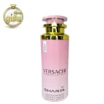 اسپری بدن زنانه شارل مدل ورساچه ( sharel versache ) - حجم 200 میل 12 اسپری بدن زنانه شارل مدل ورساچه