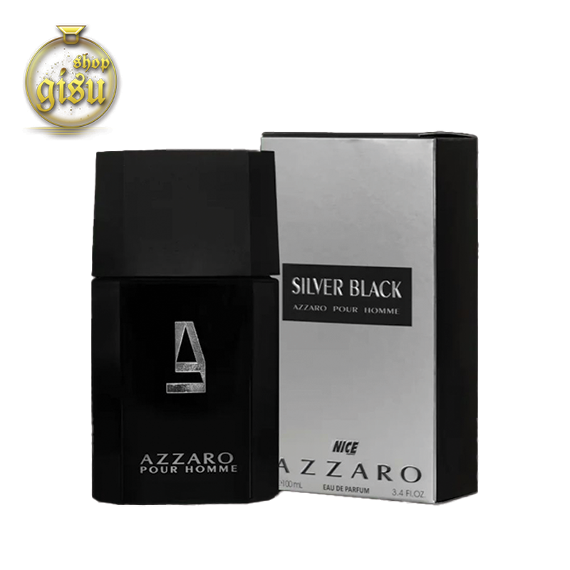 ادکلن نایس مدل آزارو سیلور بلک (Nice Azzaro Silver Black)
