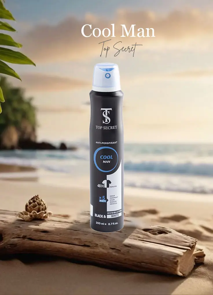 اسپری بدن مردانه تاپ سکرت عماد آرا Cool Man رایحه کول من