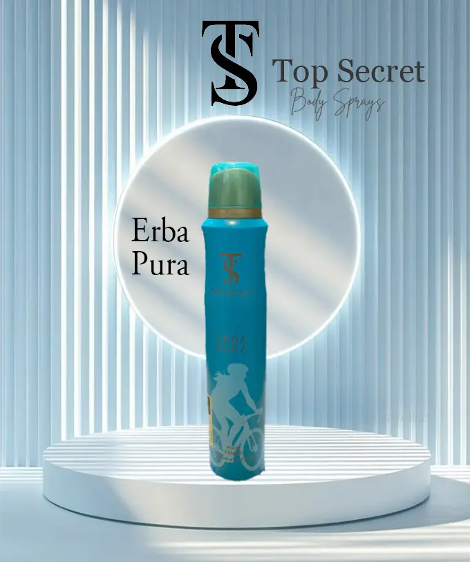 اسپری بدن تاپ سکرت عماد آرا Erba Pura رایحه اربا پورا