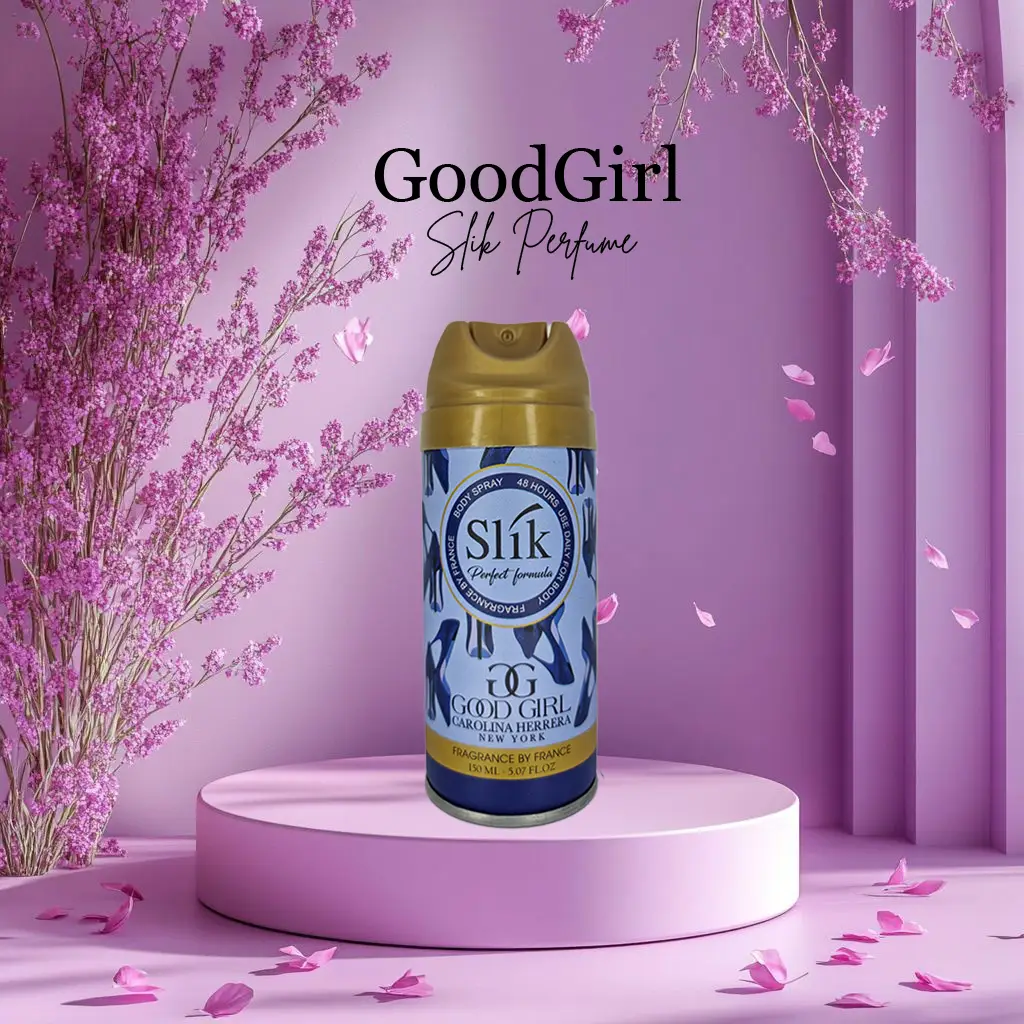 اسپری بدن زنانه سلیک رایحه گودگرل Slik GoodGirl