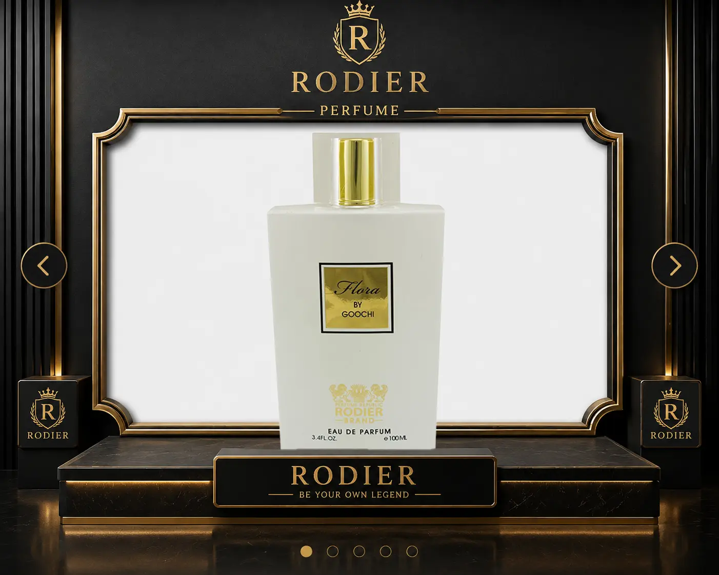 ادکلن 100 میل رودیر رایحه گوچی فلورا Rodier Gucci Flora