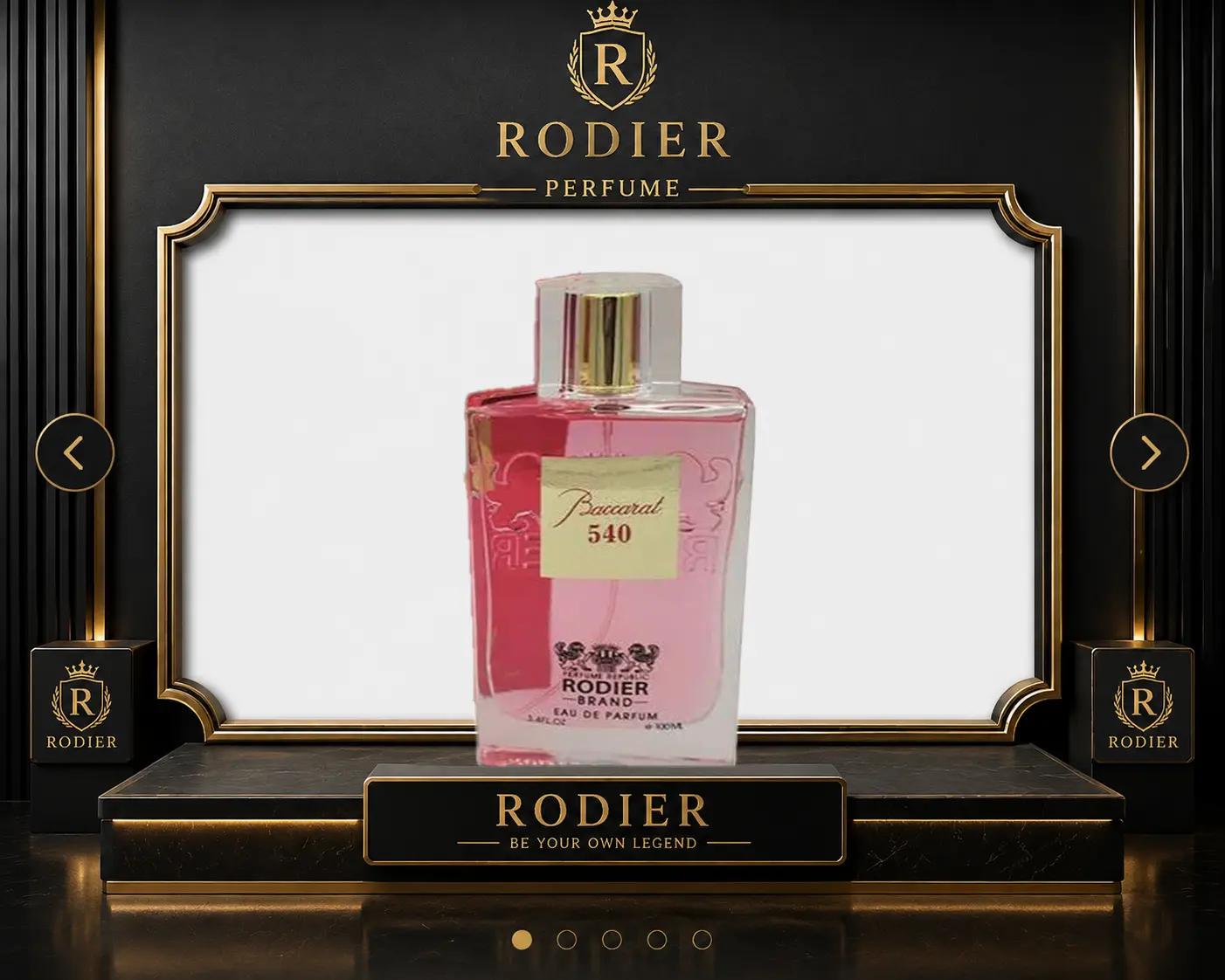ادکلن 100 میل رودیر رایحه باکارات روژ Rodier Baccarat Rouge