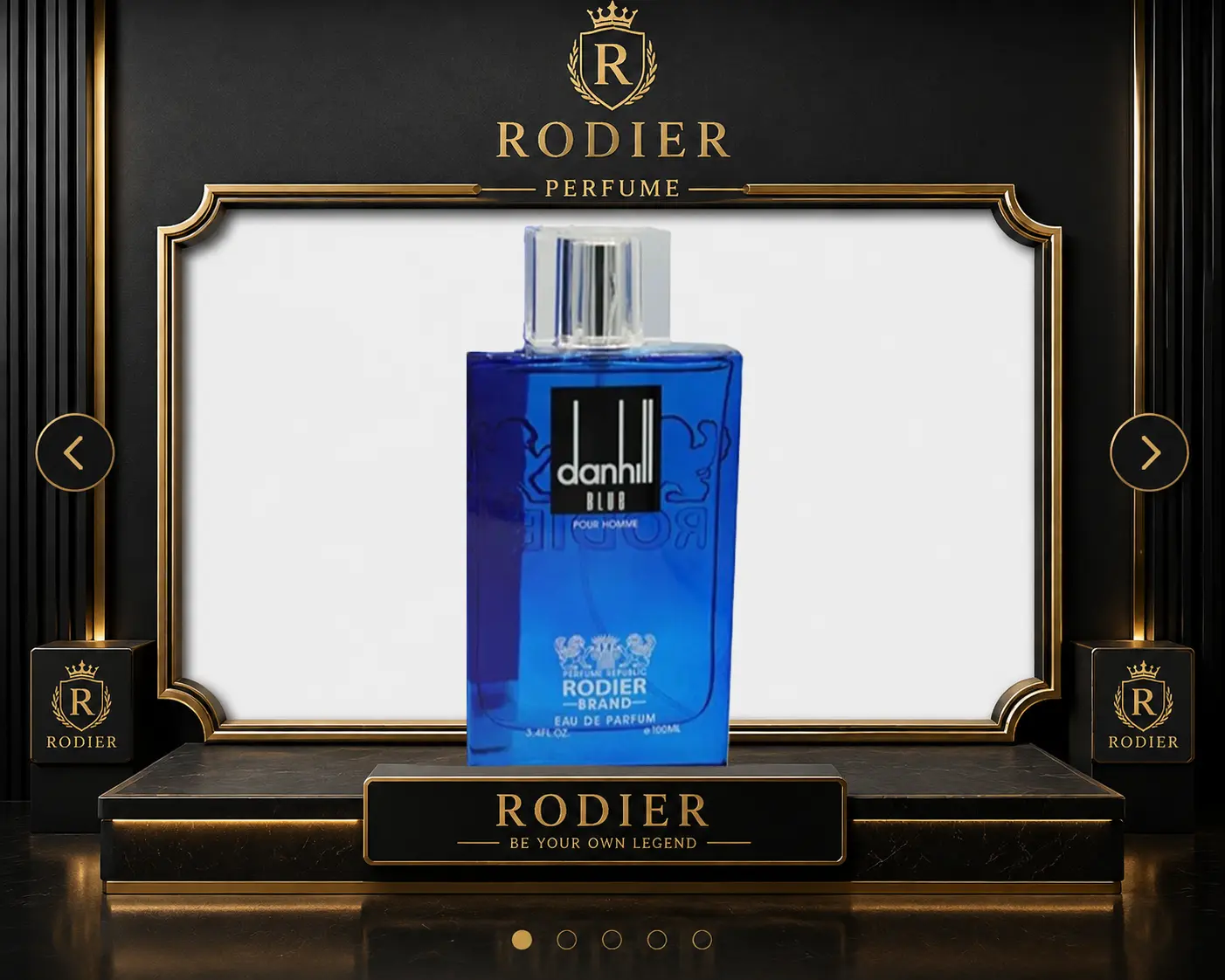 ادکلن 100 میل رودیر رایحه دانهیل آبی Rodier Dunhill Blue